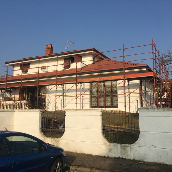 villetta riqualificata a Vermezzo